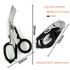 6-in-1 Foldable Emergency Rescue Scissors with Safety Hammer