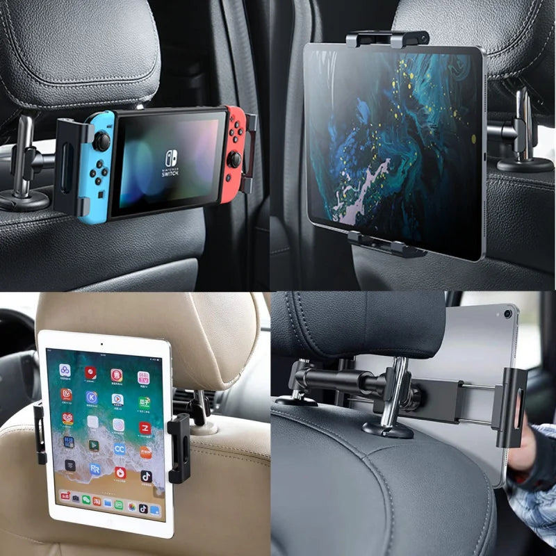 Universal Car Headrest Tablet & Phone Mount