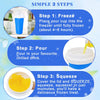 Portable DIY Slushy Maker Cup with Lid and Straw