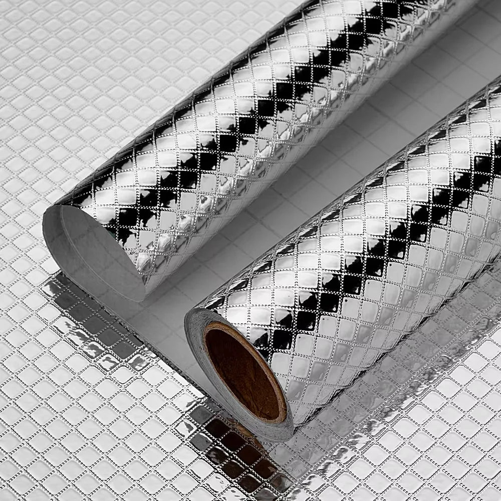 Self-Adhesive Aluminum Foil Stove Shield & Splash Guard
