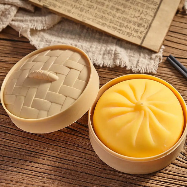 Juguete Anti-Estrés de Masas Realista Char Siu Bao