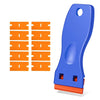Plastic Razor Blade Scraper for Sticker & Label Removal