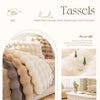 Plush Rabbit-Feel Sofa Cover with Anti-Slip Backing