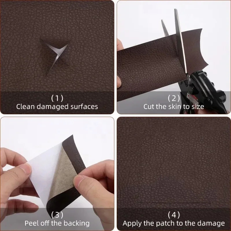 Self-Adhesive Leather Repair Patches