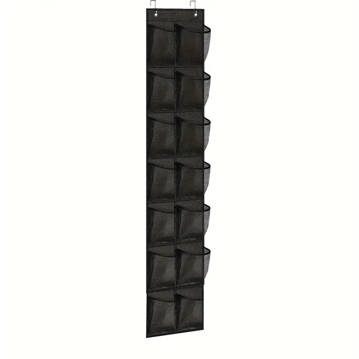 Over-the-Door Shoe Organizer with Mesh Pockets