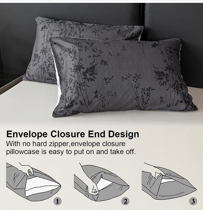 Artisan Pattern Print Duvet Cover Set with Pillowcases
