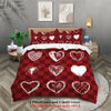 3-Piece Microfiber Comforter Set with Duvet Cover and Pillowcases