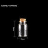Mini Cork Stopper Glass Bottles for DIY Crafts & Decor