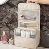 Aufhängbare Reise-Makeuptasche mit Nass- & Trockentrennung
