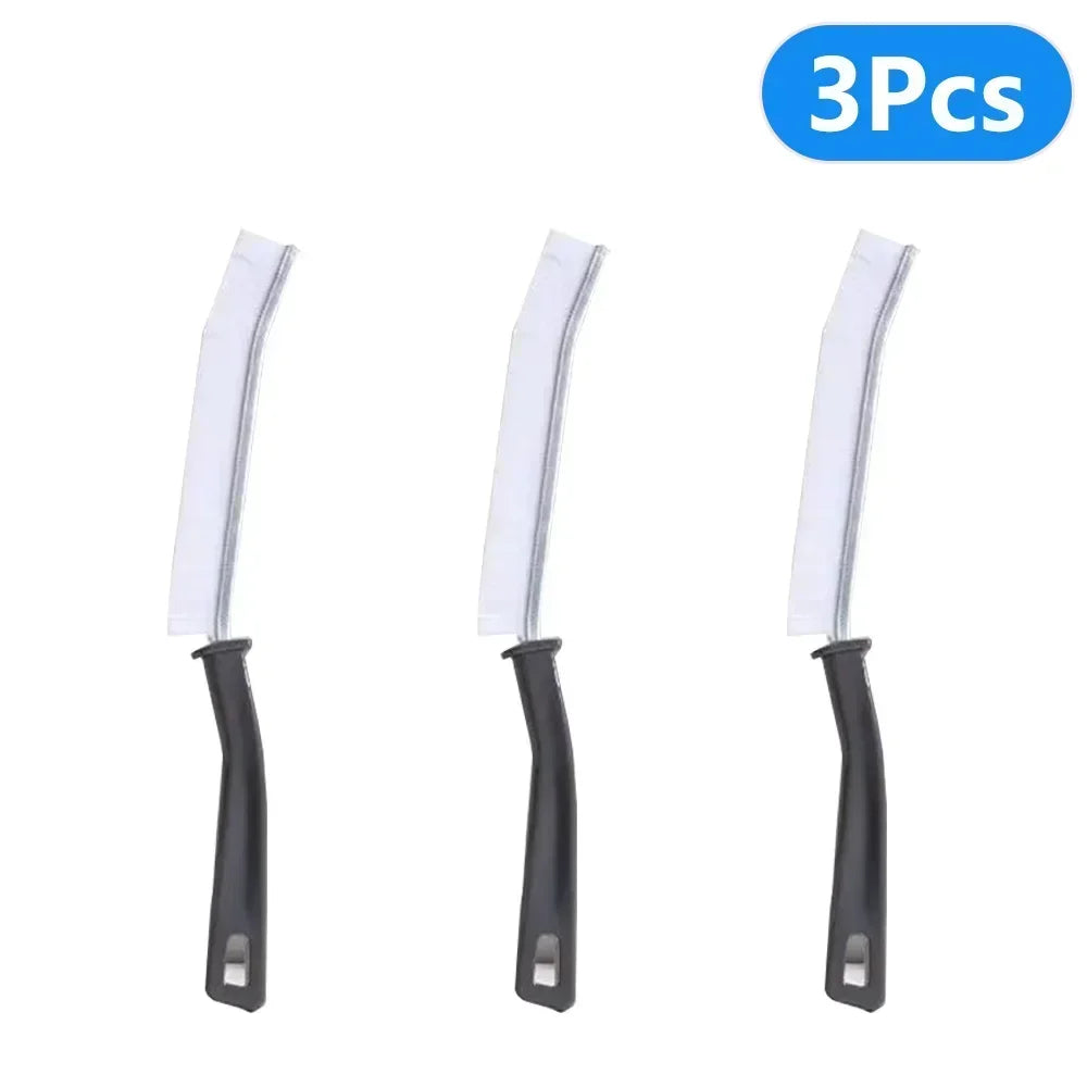 Hard-Bristled Crevice Cleaning Brush for Gaps and Corners