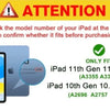 Slim Trifold Case for iPad 10th & 11th Generation with Pencil Holder