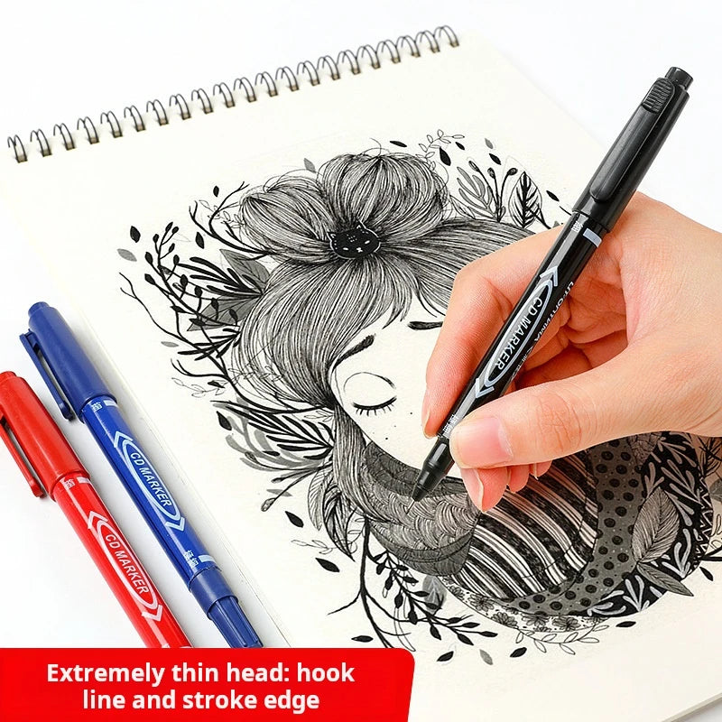 10-Piece Double-Ended Art Marker Set