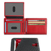 RFID Blocking Ultra-Thin Bifold Wallet with ID Windows