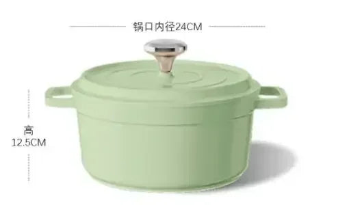 Casserole en Aluminium Moulé Émaillé