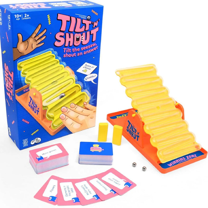 Tilt & Shout: Fast-Paced Family Party Game