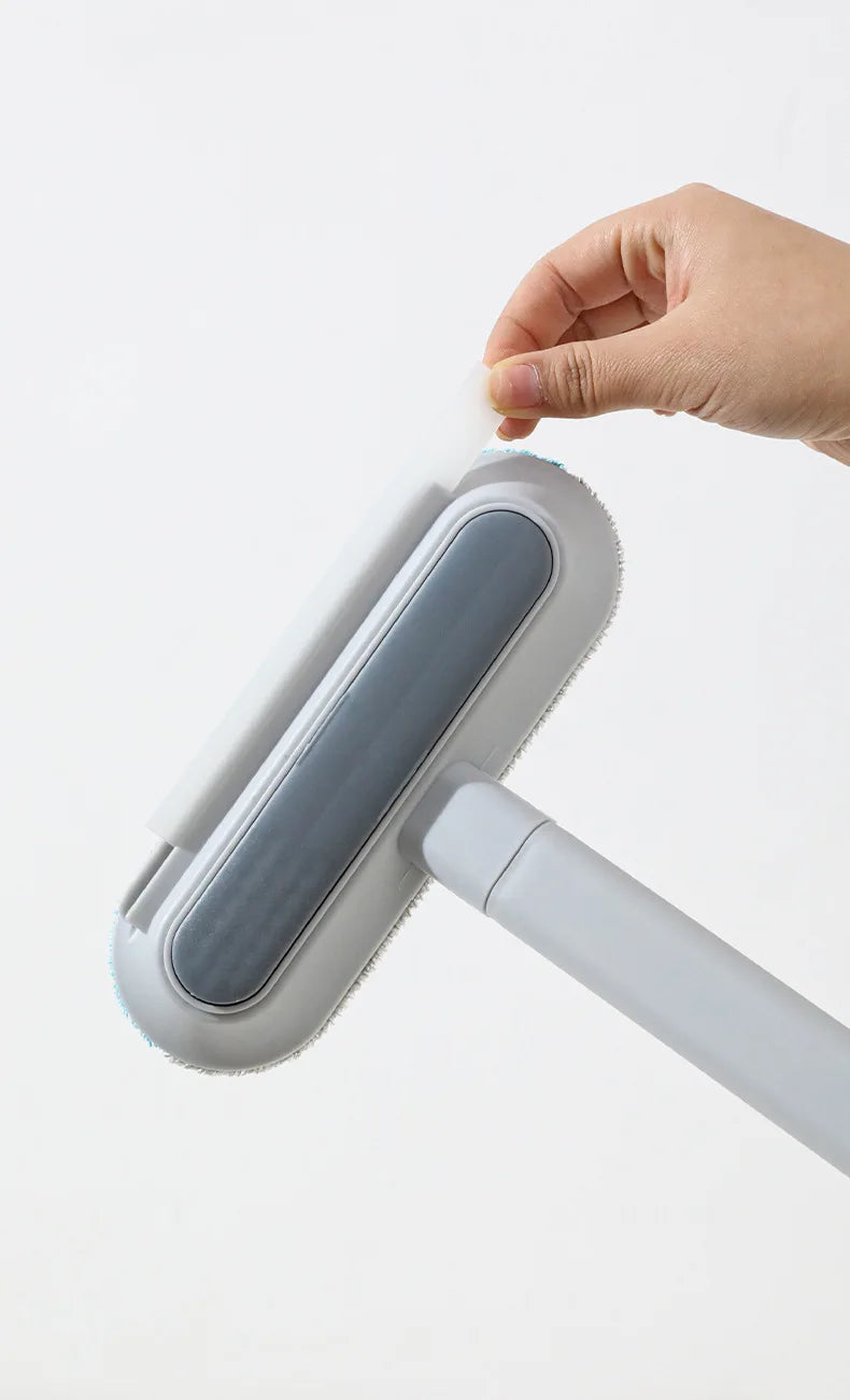 Long-Handle Pet Hair Remover Brush