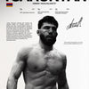 UFC Fighter Canvas Wall Art - MMA Boxing Poster for Gym & Man Cave Decor