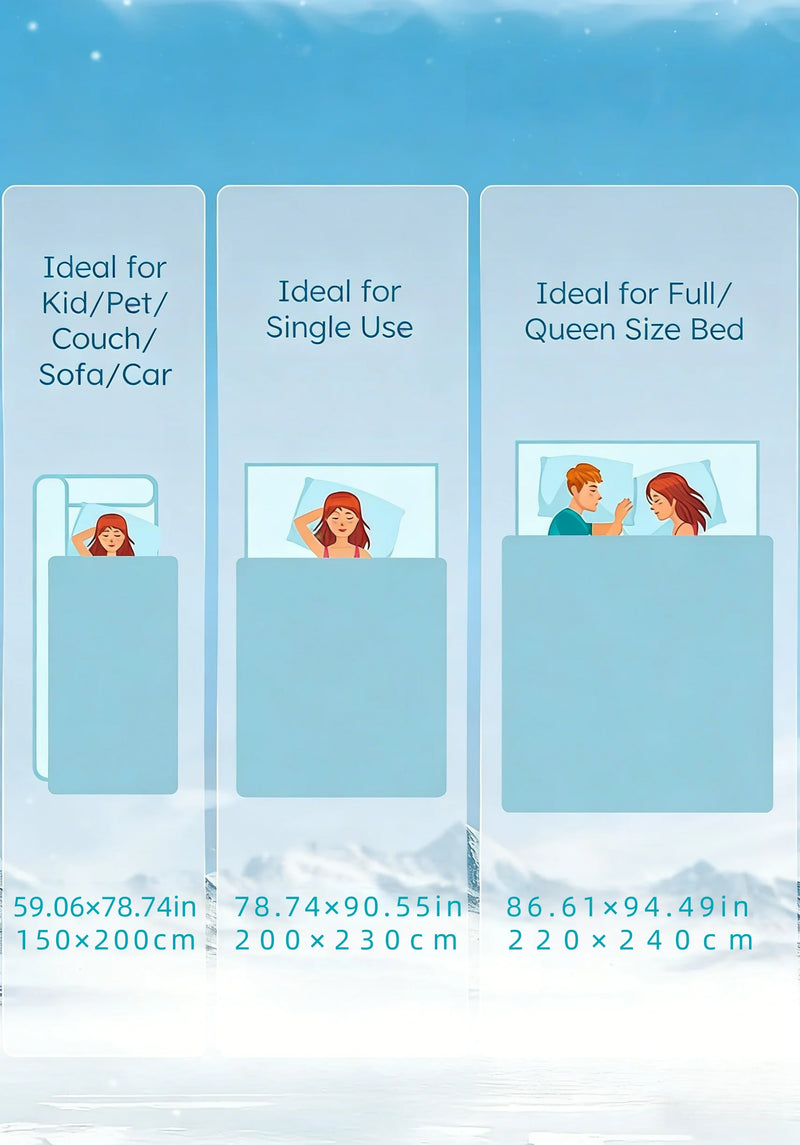 Cooling Summer Blanket for Hot Sleepers