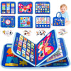Montessori Busy Board for Toddlers - Sensory Learning & Fine Motor Skills