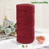 100% Cotton Hollow Yarn for Knitting & Crochet