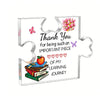 Acryl-Geschenk zum Dank an Lehrer: Puzzle-Andenken