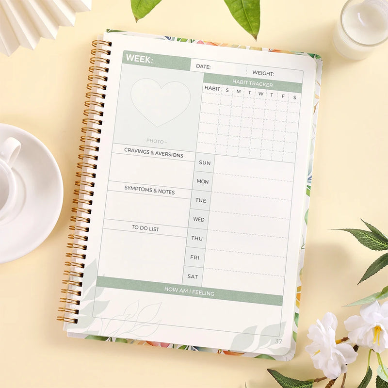 First-Time Mom Pregnancy Journal & Memory Book
