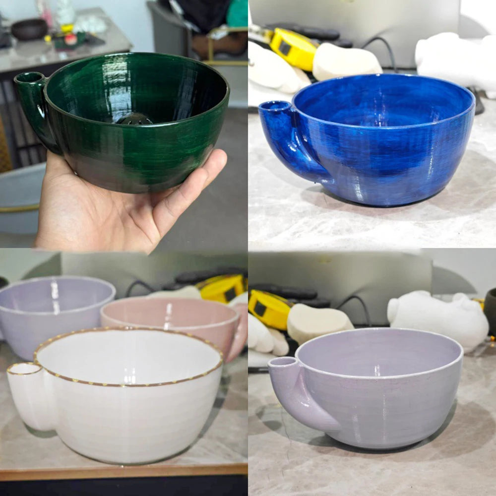 Self-Spinning Fruit & Vegetable Washer Bowl with Drain Holes