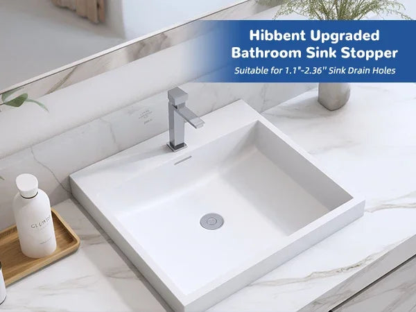 Universal Stainless Steel Sink Drain Filter with Spring-Loaded Stopper