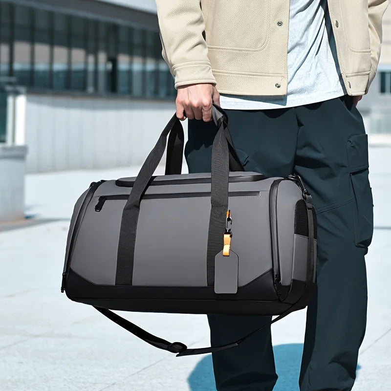 Large Capacity Travel Duffel Bag for Men — Spacious Gym & Weekend Overnight Bag