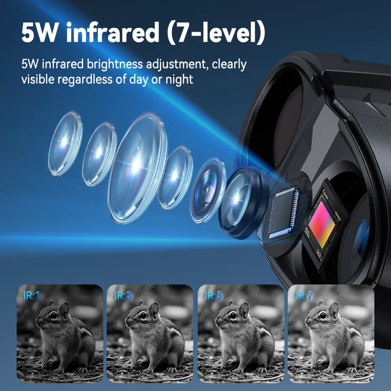 Digital Night Vision Binoculars with 2.8" Display