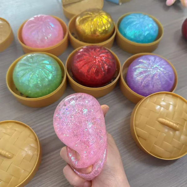Glitzer-Dumpling Squishy-Spielzeug