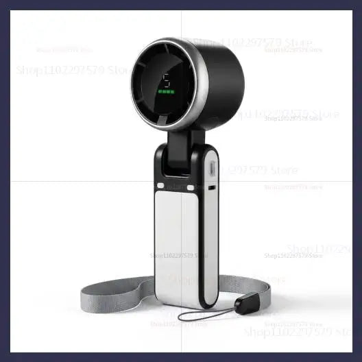 Ventilador de Mano Turbo Plegable con 5 Velocidades