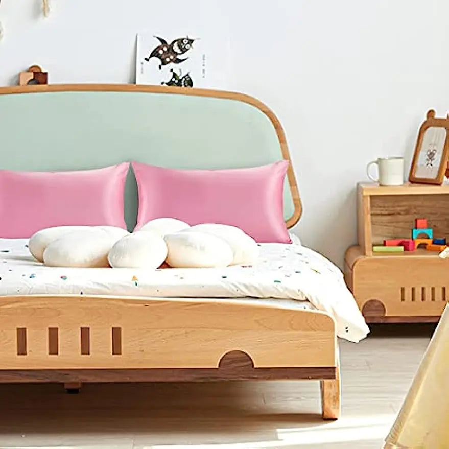 Silky Soft Toddler Pillowcase with Hidden Zipper