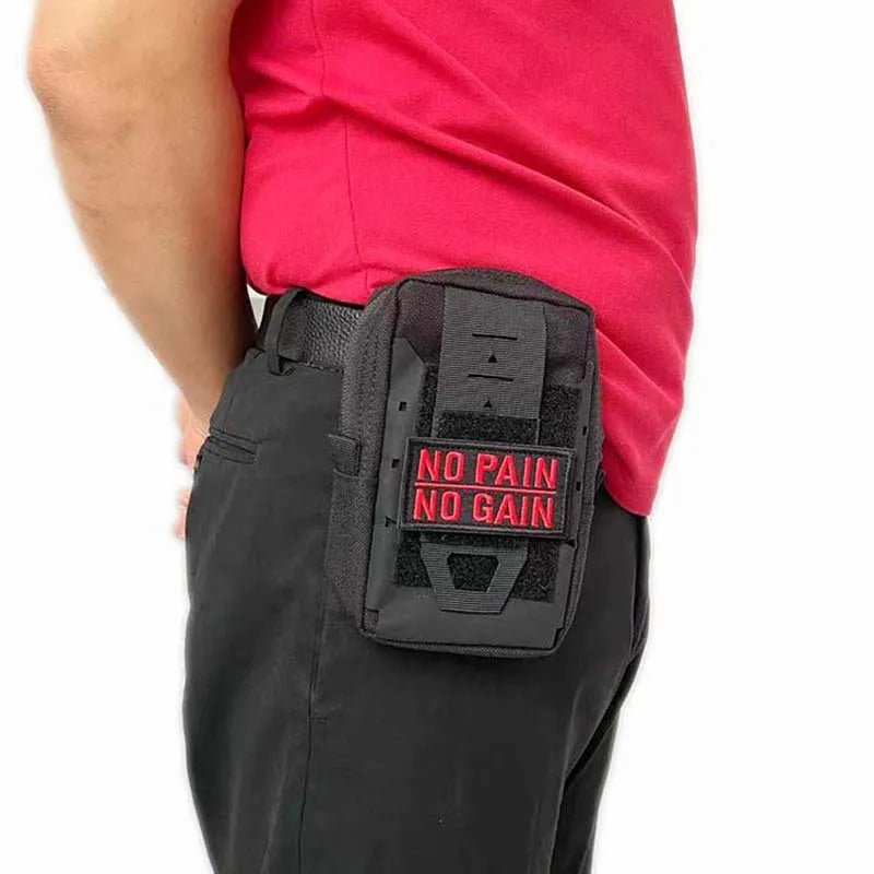 Inspirational Embroidered Patches Backpack