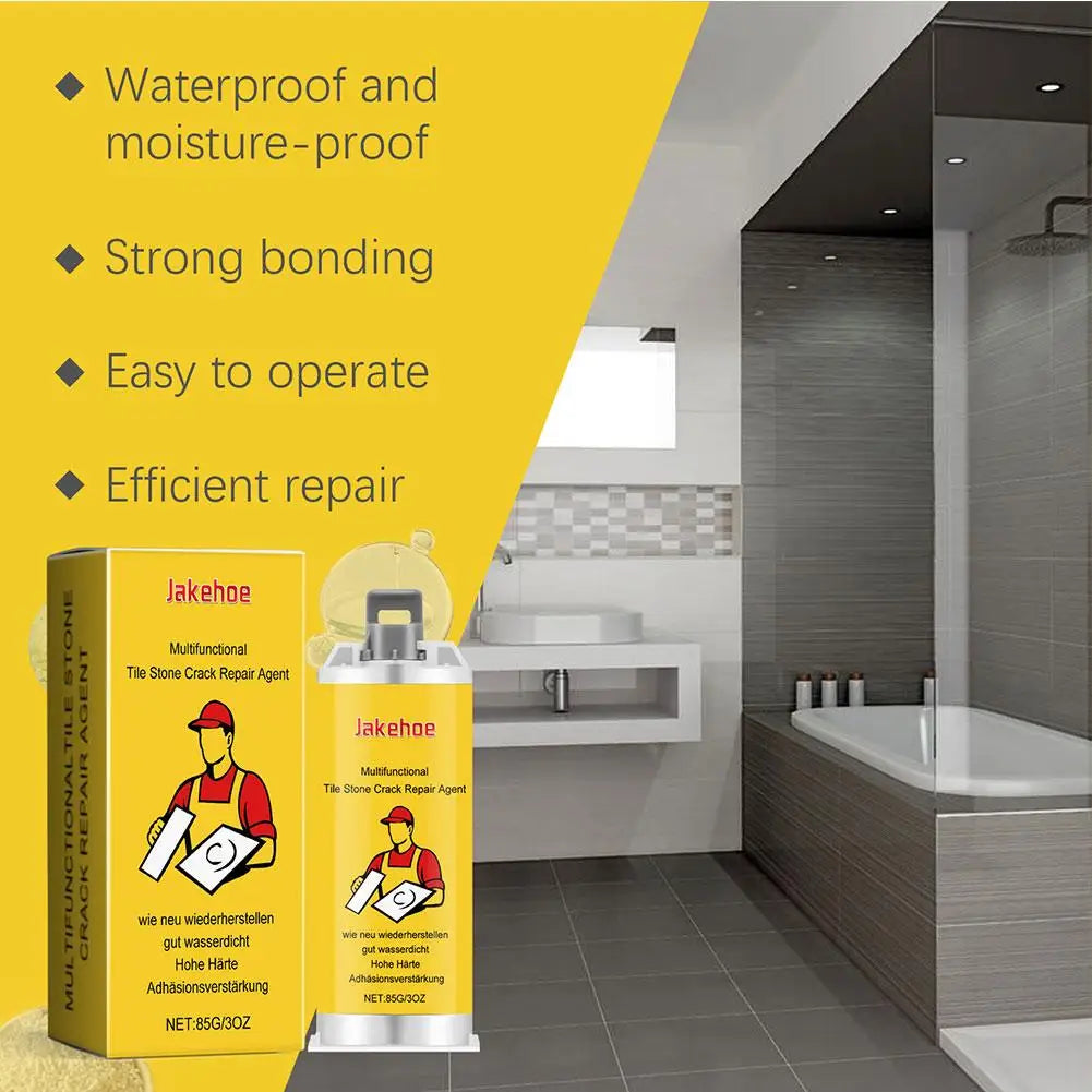 Tile & Stone Crack Repair Kit with Color Matching