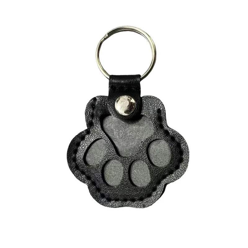 PU Leather Pet Memorial Keychain