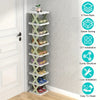 9-Tier Vertical Shoe Rack