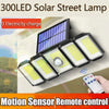300 LED Solar Motion Sensor Outdoor Wall Lamp