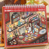 10-in-1 3D Cartoon Desktop Organizer Sticker Pack for Scrapbooking and DIY