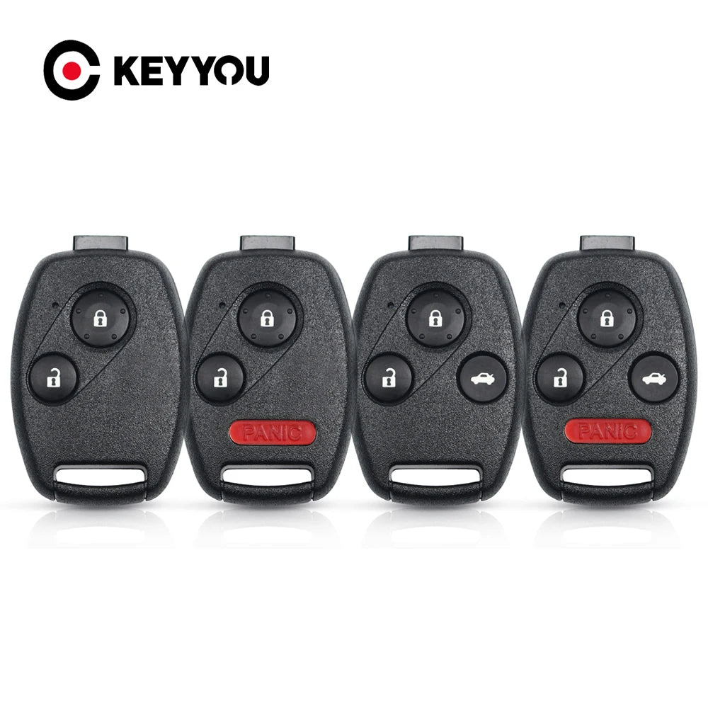 Replacement Car Key Case Shell for Honda Accord, CR-V, Pilot & Civic
