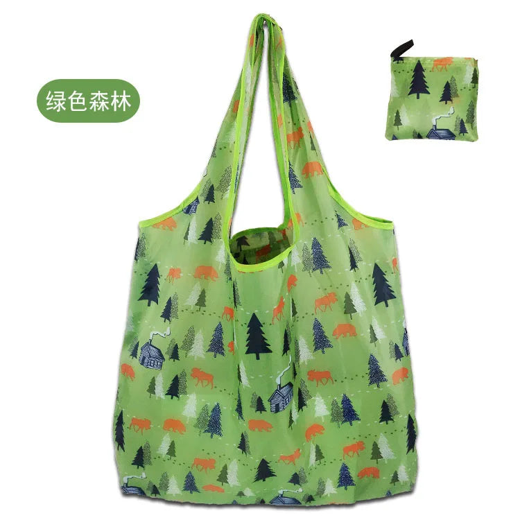 Large Foldable Reusable Shopping Tote Bag