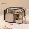 Clear PVC Toiletry Bag with Secure Zipper