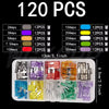 Standard & Mini Blade Fuse Assortment Kit for Cars and Trucks