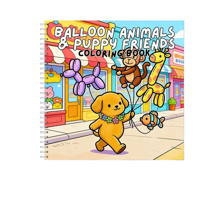 Springtime Mini Coloring Book for Adults