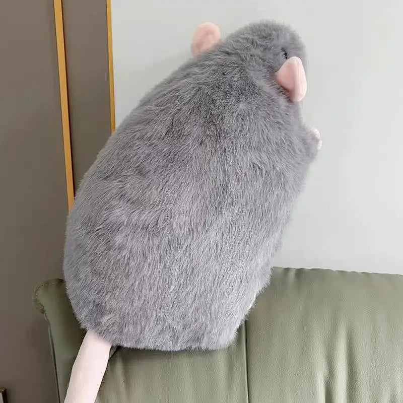 Realistic Rat Plush Toy – Cute Soft Stuffed Animal for Snuggling