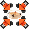 Adjustable Right Angle Corner Clamps for Woodworking (4-Pack)
