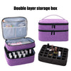 Double-Layer Portable Nail Polish Organizer