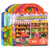 Reusable Sticker Activity Books (6-Pack)