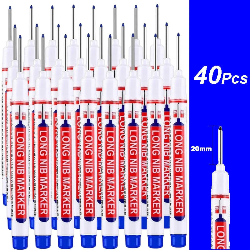 Waterproof Deep Hole Paint Markers for Metal & Woodworking