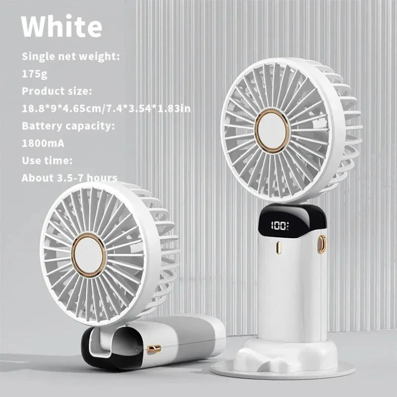 Portables USB-Ladebare Handhelden Ventilator